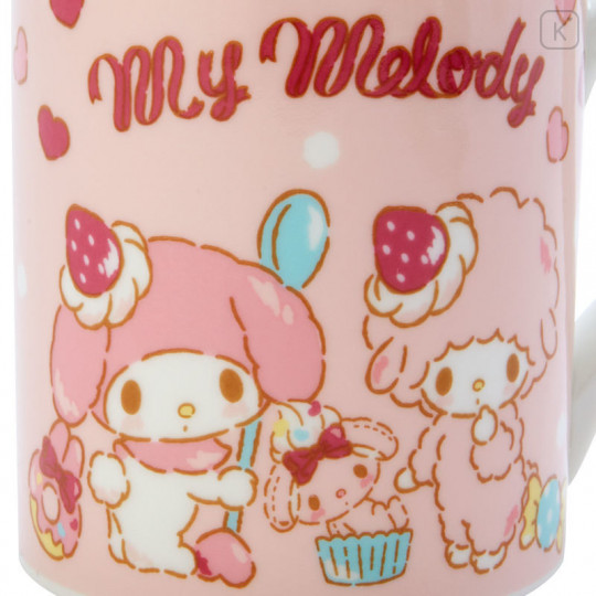 Japan Sanrio Mug - My Melody & Strawberry - 4