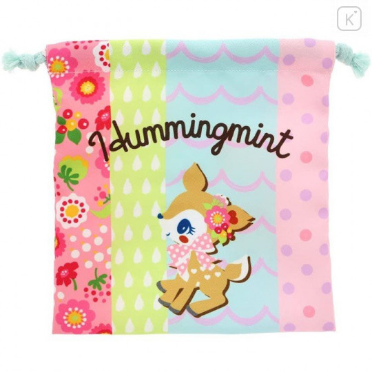 Japan Sanrio Drawstring Bag (S) - Hummingmint - 1