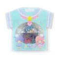 Japan Sanrio Summer Stickers with T-shirt Bag - Little Twin Stars - 1