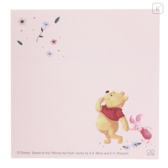 Japan Disney Sticky Notes - Winnie The Pooh Pink - 1