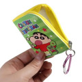 Japan Crayon Shin-chan Mini Pouch Key Bag with Hook - Green - 2