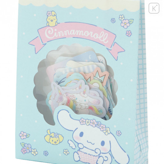 Japan Sanrio Stickers with Mini Paper Bag - Cinnamoroll - 3