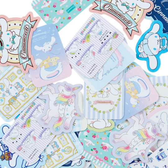Japan Sanrio Stickers with Mini Paper Bag - Cinnamoroll - 4
