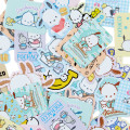 Japan Sanrio Stickers with Mini Paper Bag - Pochacco - 4