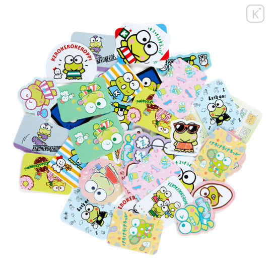 Japan Sanrio Stickers with Mini Paper Bag - Keroppi - 2