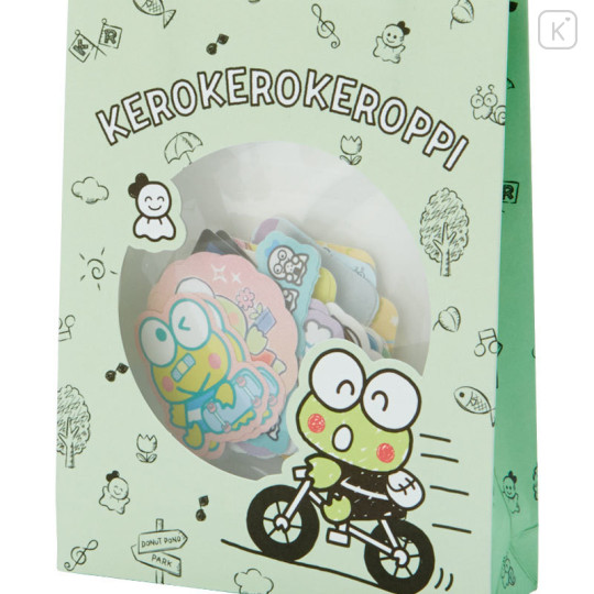 Japan Sanrio Stickers with Mini Paper Bag - Keroppi - 3