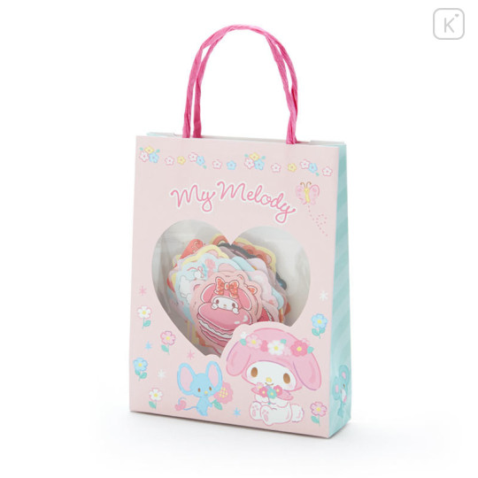 Japan Sanrio Stickers with Mini Paper Bag - My Melody - 1