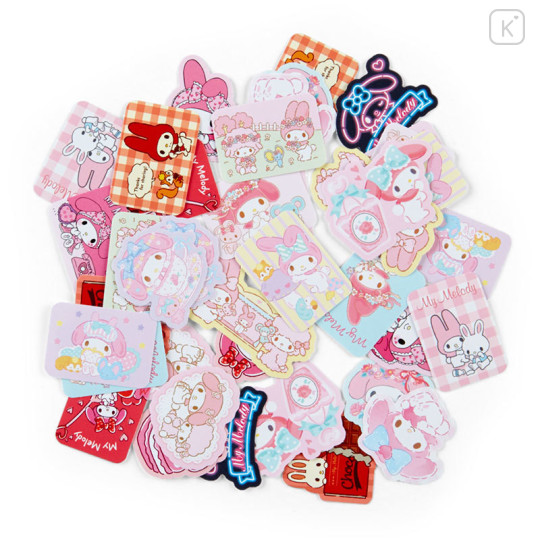 Japan Sanrio Stickers with Mini Paper Bag - My Melody - 2