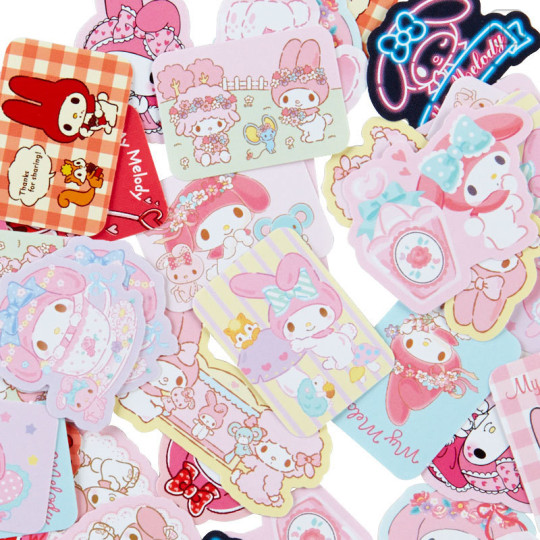 Japan Sanrio Stickers with Mini Paper Bag - My Melody - 4