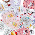 Japan Sanrio Stickers with Mini Paper Bag - Hello Kitty - 4