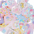 Japan Sanrio Stickers with Mini Paper Bag - Little Twin Stars - 4