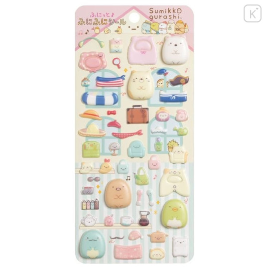 Japan San-X Bubble Sticker - Sumikko Gurashi : Summer - 1