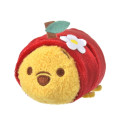 Japan Disney Store Tsum Tsum Mini Plush (S) - Pooh × Apple - 1