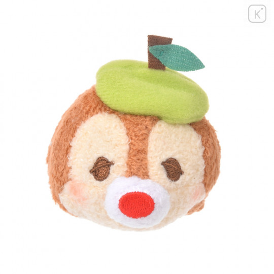 Japan Disney Store Tsum Tsum Mini Plush (S) - Dale × Apple - 2
