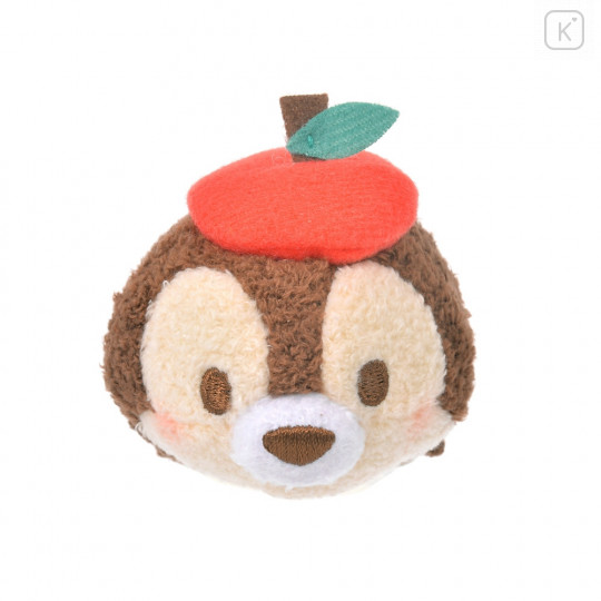 Japan Disney Store Tsum Tsum Mini Plush (S) - Chip × Apple - 2
