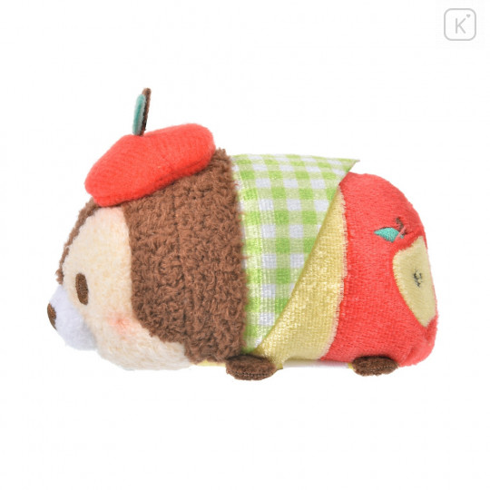Japan Disney Store Tsum Tsum Mini Plush (S) - Chip × Apple - 3