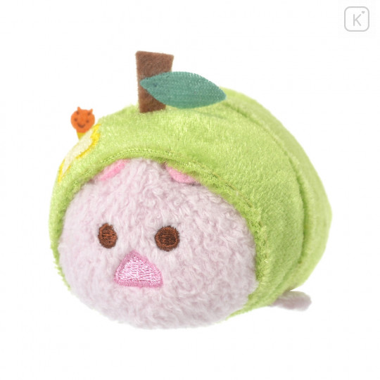 Japan Disney Store Tsum Tsum Mini Plush (S) - Piglet × Apple - 1