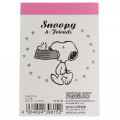 Japan Peanuts Mini Notepad - Snoopy & Friends - 4