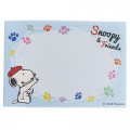 Japan Peanuts Mini Notepad - Snoopy & Friends Painting - 3