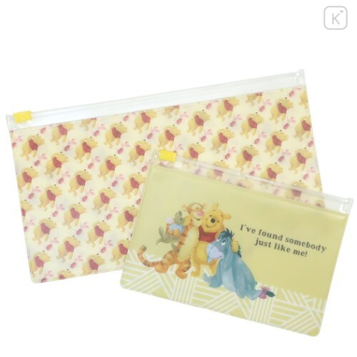 Japan Disney Slider Case Set - Winnie The Pooh - 1