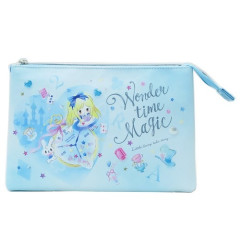 Japan Disney 3 Pocket Pouch (L) - Little Fairy Tale Alice