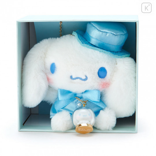 Japan Sanrio Necklace & Mascot Charm Gift Set - Cinnamoroll - 5