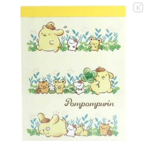 Sanrio Pom Pom Purin Mini Card Pack Window 