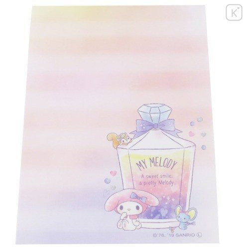 Japan Sanrio Mini Notepad - My Melody Perfume - 2