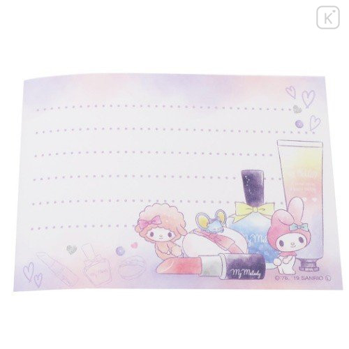 Japan Sanrio Mini Notepad - My Melody Perfume - 3