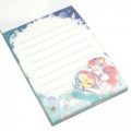 Japan Disney Mini Notepad - Little Mermaid Ariel & Flounder - 2