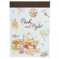 Japan Disney Mini Notepad - Winnie The Pooh - 1