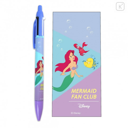 Japan Disney 2+1 Multi Color Ball Pen & Mechanical Pencil - Ariel - 1