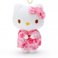 Japan Sanrio Mascot Holder - Hello Kitty / Sakura Kimono - 2