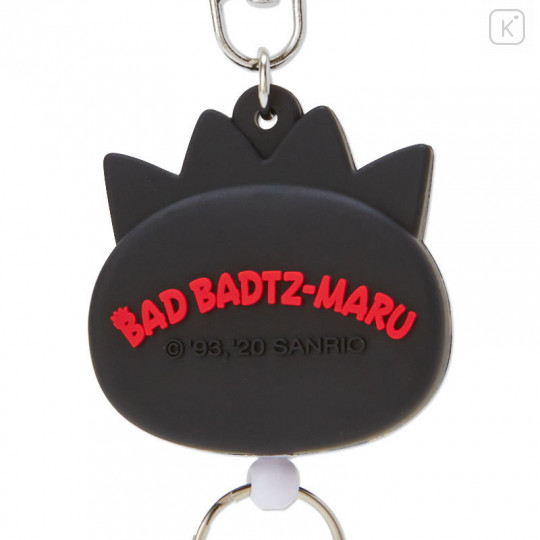 Japan Sanrio Reel Keychain - Bad Badtz-Maru - 4