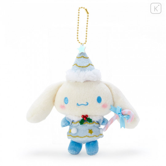 Japan Sanrio Christmas Fairy Keychain Plush - Cinnamoroll - 1
