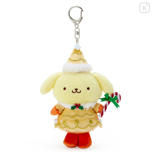 Japan Sanrio Christmas Fairy Keychain Plush - Pompompurin - 1