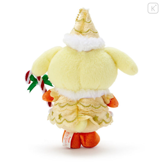 Japan Sanrio Christmas Fairy Keychain Plush - Pompompurin - 3