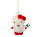 Japan Sanrio Christmas Fairy Keychain Plush - Hello Kitty - 1