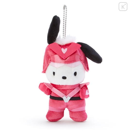 Japan Sanrio Keychain Plush - Pochacco : Hapidanbui Hero - 1