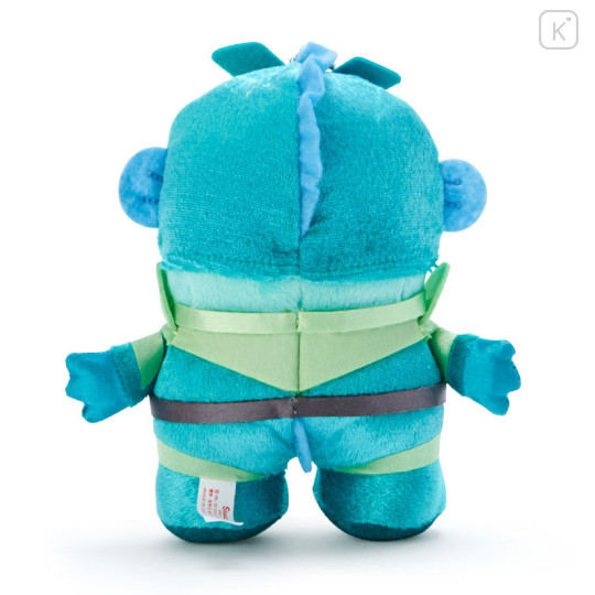 Japan Sanrio Keychain Plush - Hangyodon : Hapidanbui Hero - 3