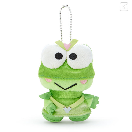 Japan Sanrio Keychain Plush - Kerokerokeroppi : Hapidanbui Hero - 1