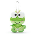 Japan Sanrio Keychain Plush - Kerokerokeroppi : Hapidanbui Hero - 1