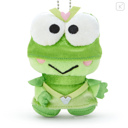 Japan Sanrio Keychain Plush - Kerokerokeroppi : Hapidanbui Hero - 2