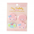 Japan Sanrio Mini Face Clip Set - My Melody - 1
