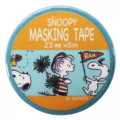 Japan Peanuts Washi Paper Masking Tape - Snoopy Cheer Blue - 2