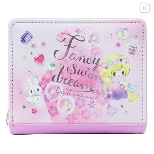 Japan Disney Bi-Fold Wallet - Rapunzel Little Fairy Tale - 1