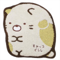 Japan San-X Die-cut Jacquard Mini Towel - Sumikko Gurashi : Neko Calico Cat - 1