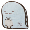 Japan San-X Die-cut Handkerchief Wash Towel - Sumikko Gurashi Tokage - 1