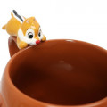 Japan Disney Ceramics Mug with Nokkari Figure - Dale / Bite - 3