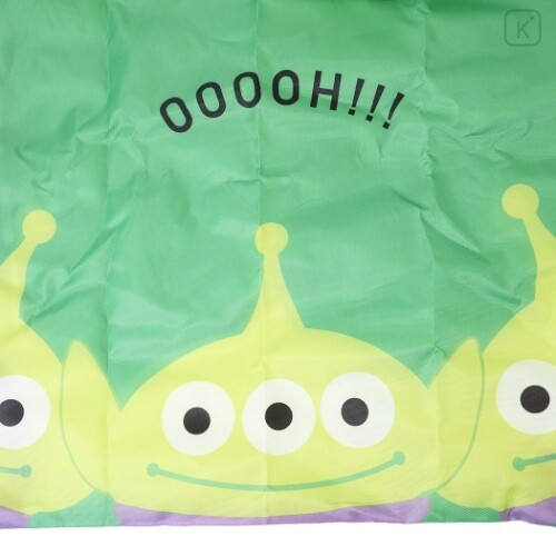 Japan Disney Eco Shopping Bag - Toy Story Little Green Men Face - 4